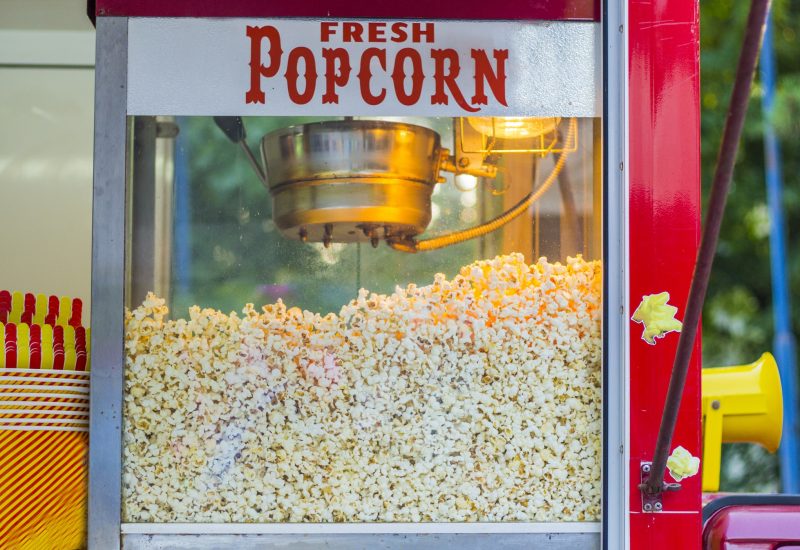 Pop Corn = The perfect entertainment snack